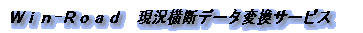 �v����-�q�������@�������f�f�[�^�ϊ��T�[�r�X